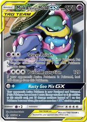 Muk & Alolan Muk Tag Team GX - 197/214 (Alternate Art) - Full Art Ultra Rare